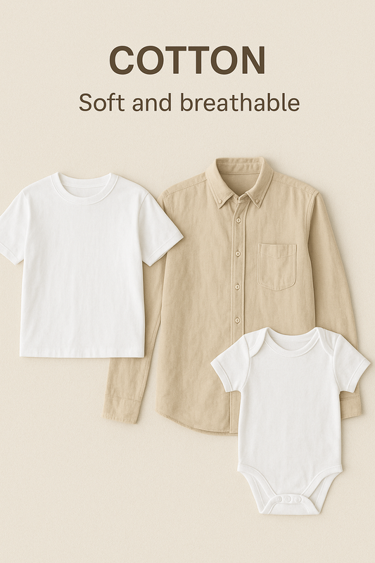 Cotton – Soft and breathable