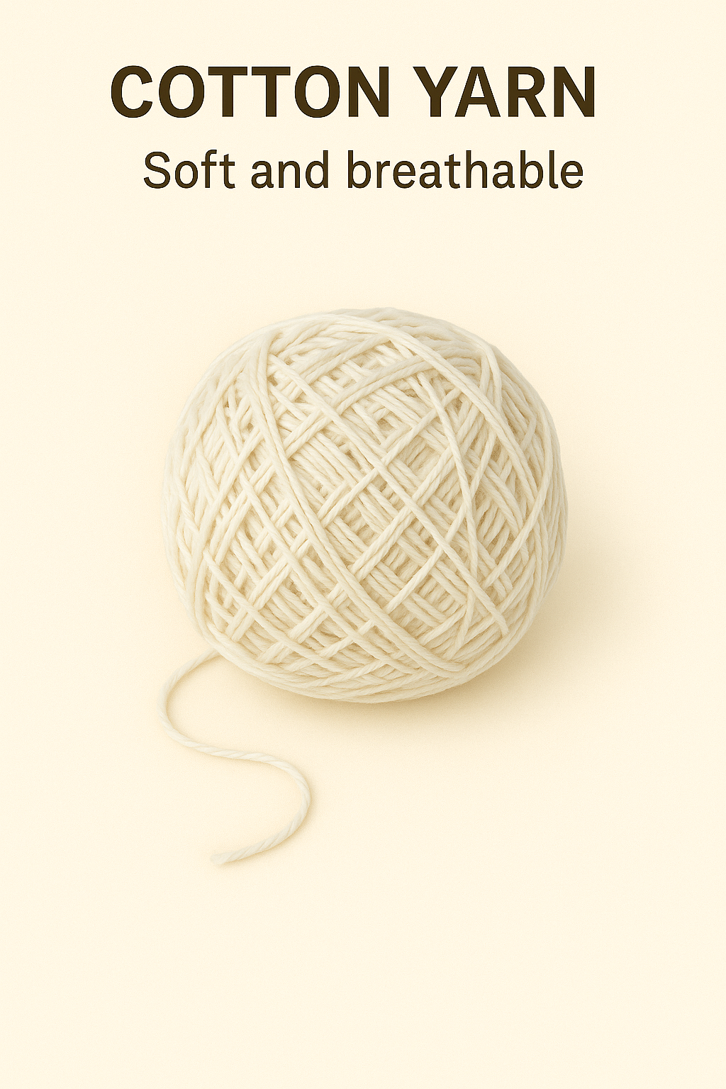 Cotton Yarn – Soft and breathable